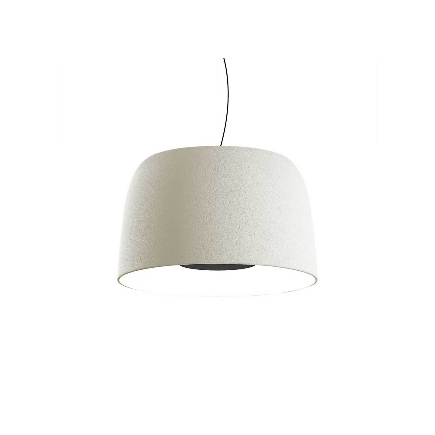 Djembe 65.45 Stone Textured LED Pendant with Polyethylene Shade