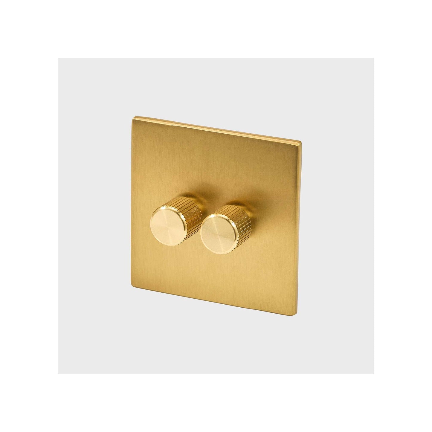 Double Rotary Wall Dimmer
