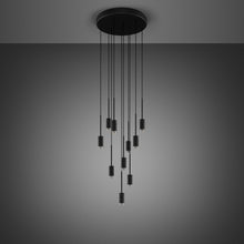 Exhaust 10-Light Pendant Chandelier