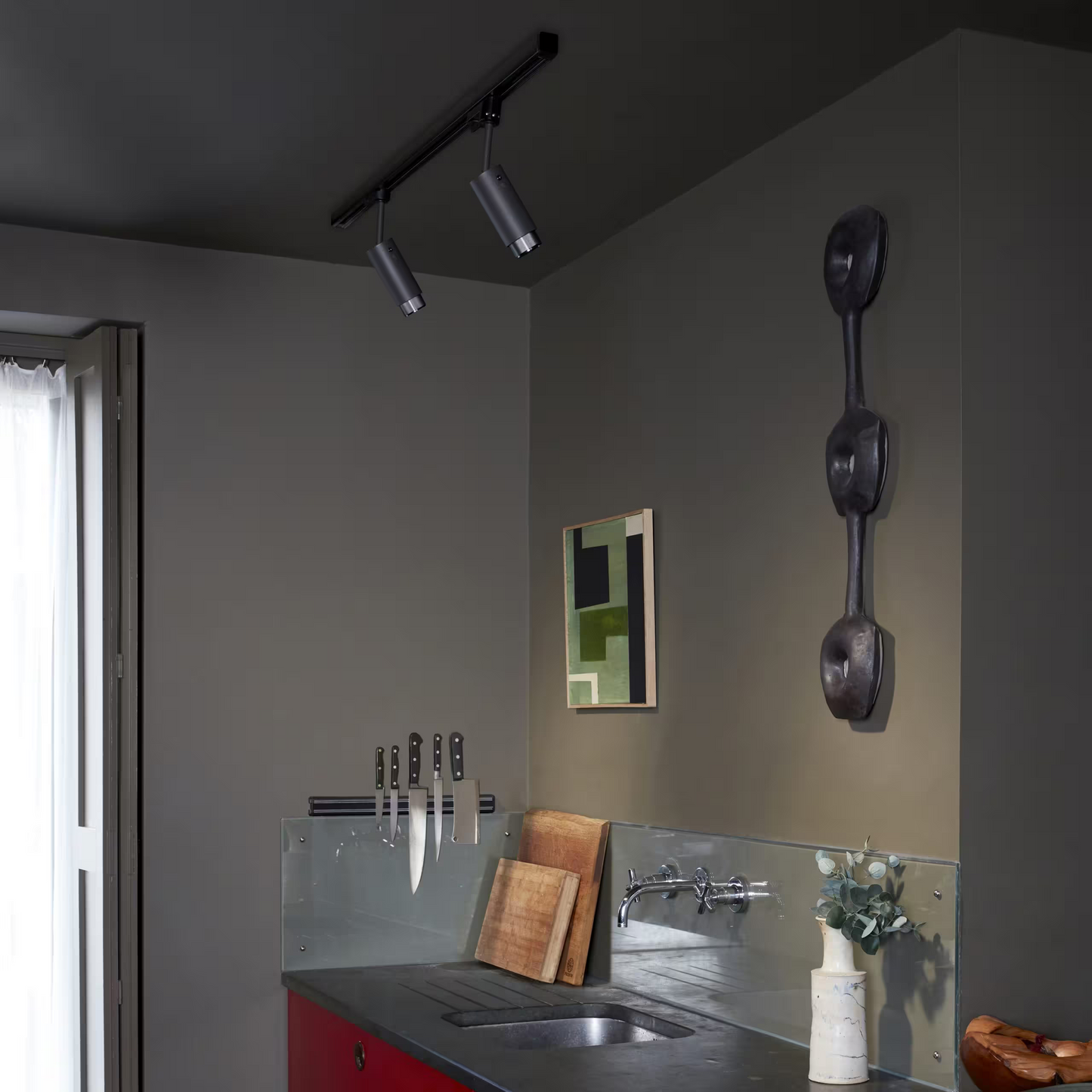 Exhaust Track Ceiling Spotlight
