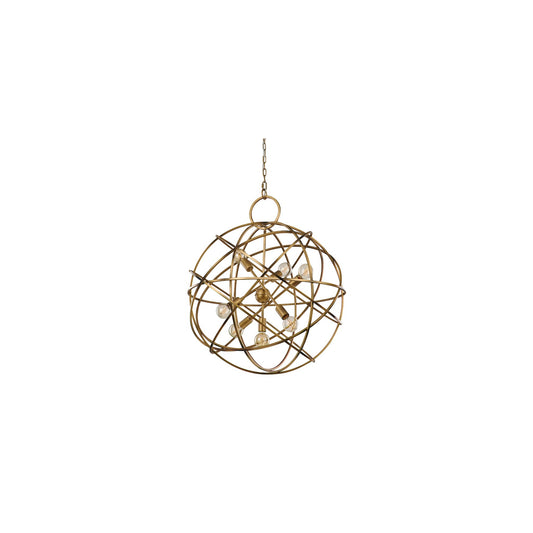 Comet 7-Light Pendant in Matt Black