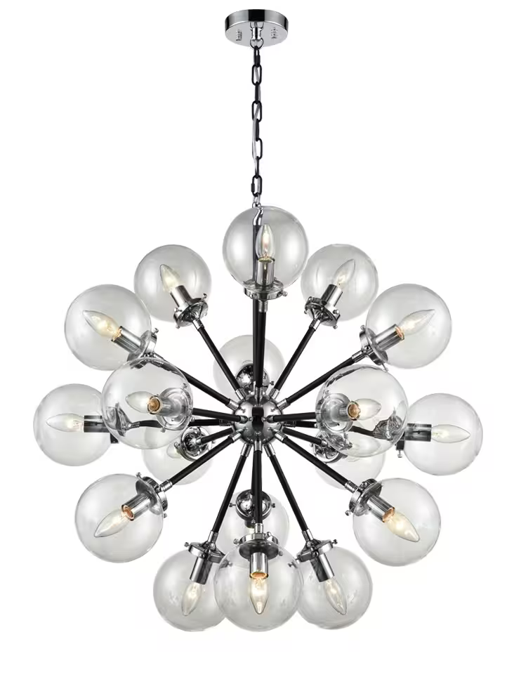 Reazione 18-Light Pendant Chandelier