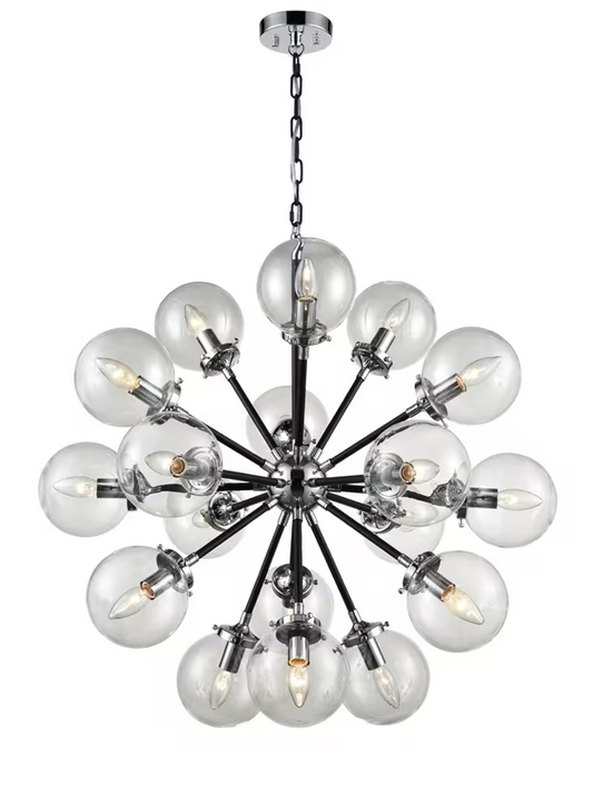 Reazione 18-Light Pendant Chandelier