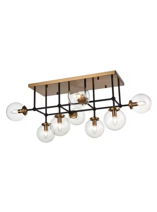 Hirst 8-Light Flush Mount