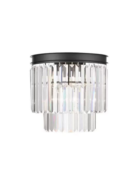 Palace 3-Light Crystal Wall Bracket