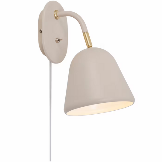 Fleur 15 Wall Light in Beige