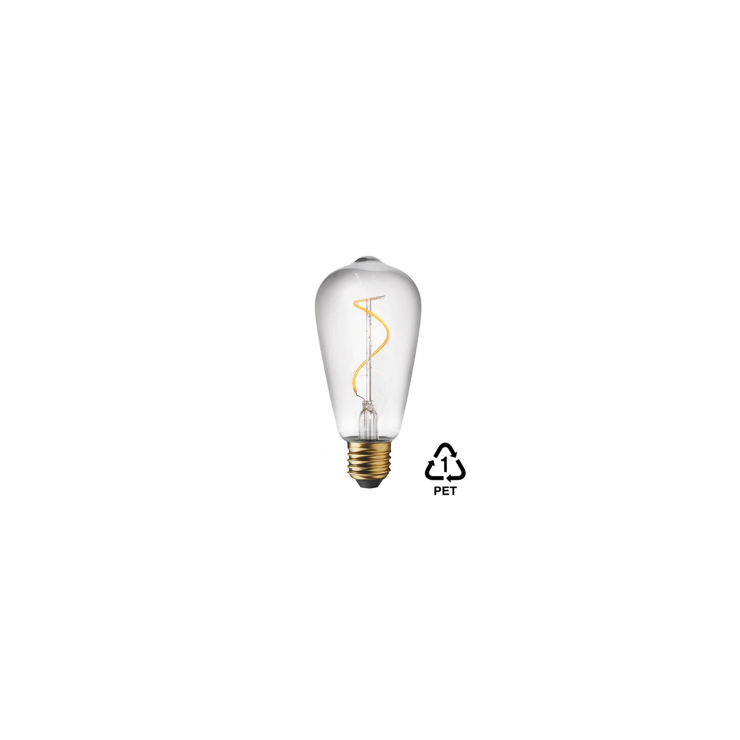 ST64 Bulb Clear PET