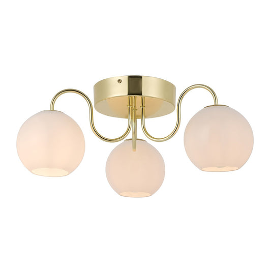 Nordlux Franca Semi-Flush Ceiling Light
