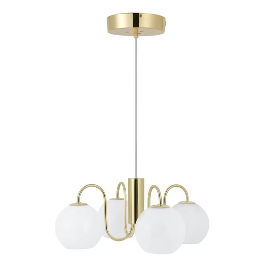 Franca Pendant in Brass