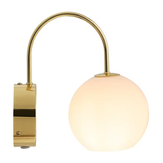 Franca Wall Light in Brass