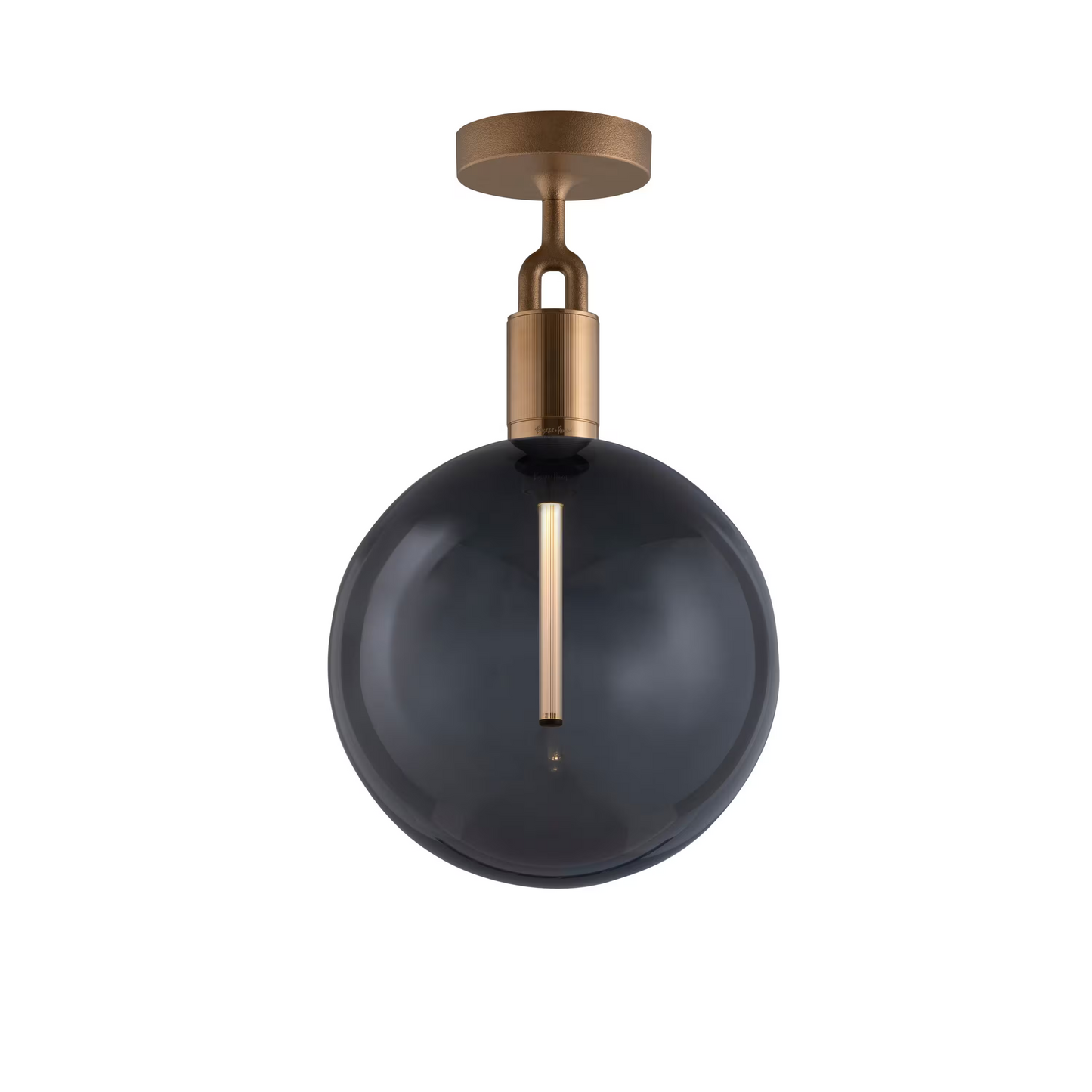 Forked Globe Ceiling Light