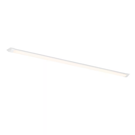 Glendale 120 Batten Light Fitting in White