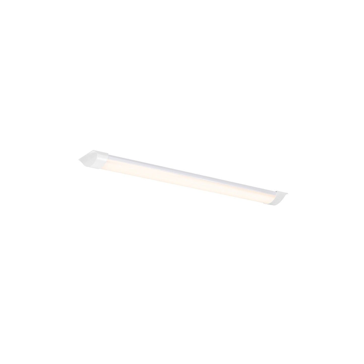 Glendale 60 Batten Light Fitting in White