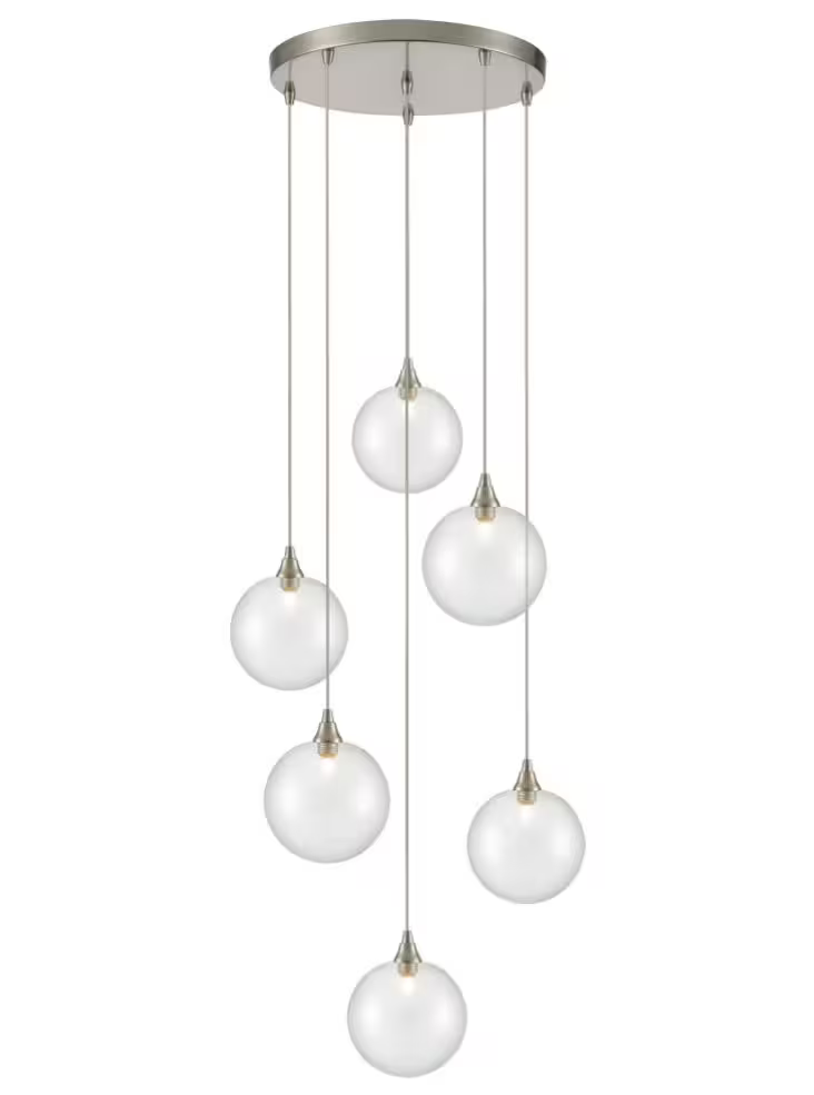 Galaxias 6-Light Round Pendant
