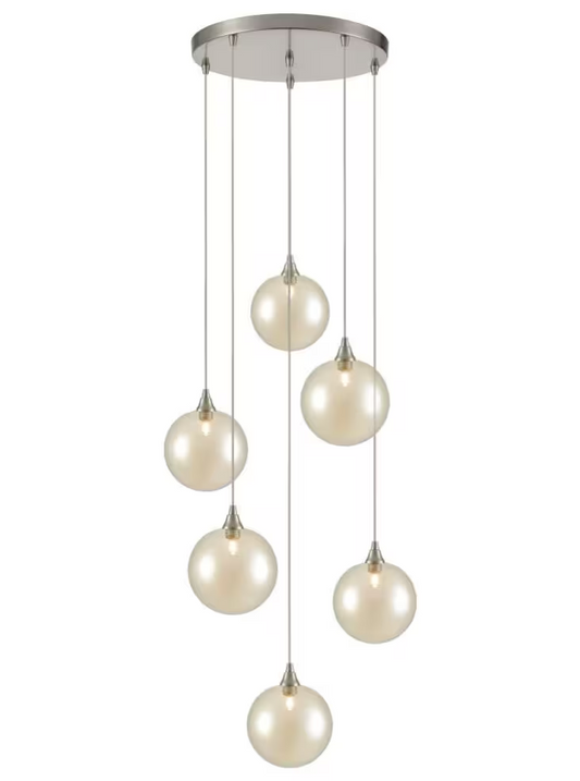 Galaxias 6-Light Round Pendant