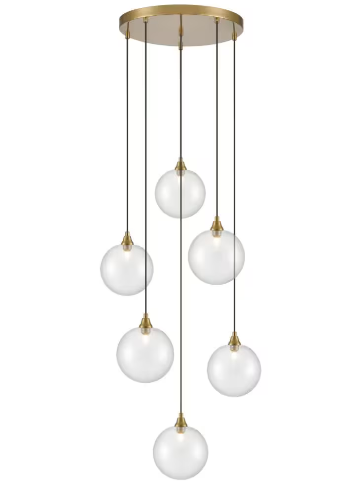 Galaxias 6-Light Round Pendant
