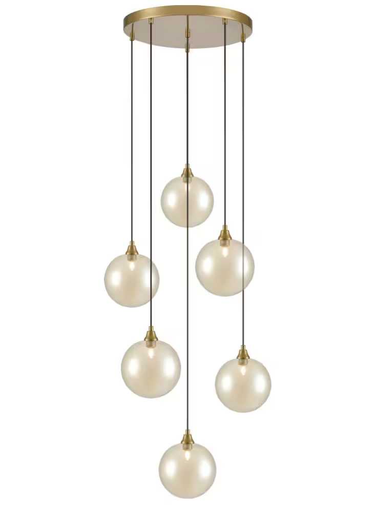 Galaxias 6-Light Round Pendant