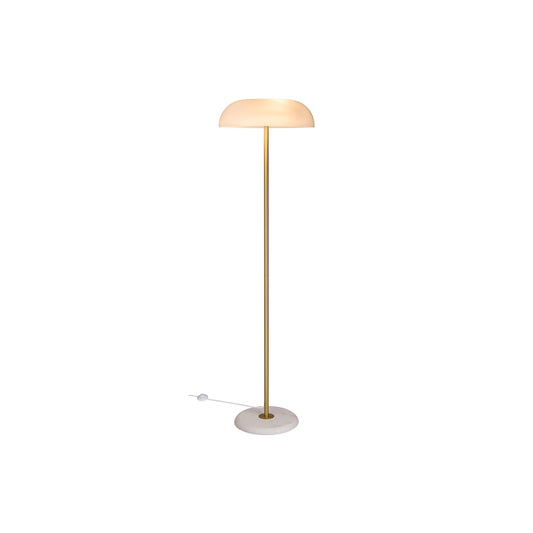 Glossy Floor Lamp in White
