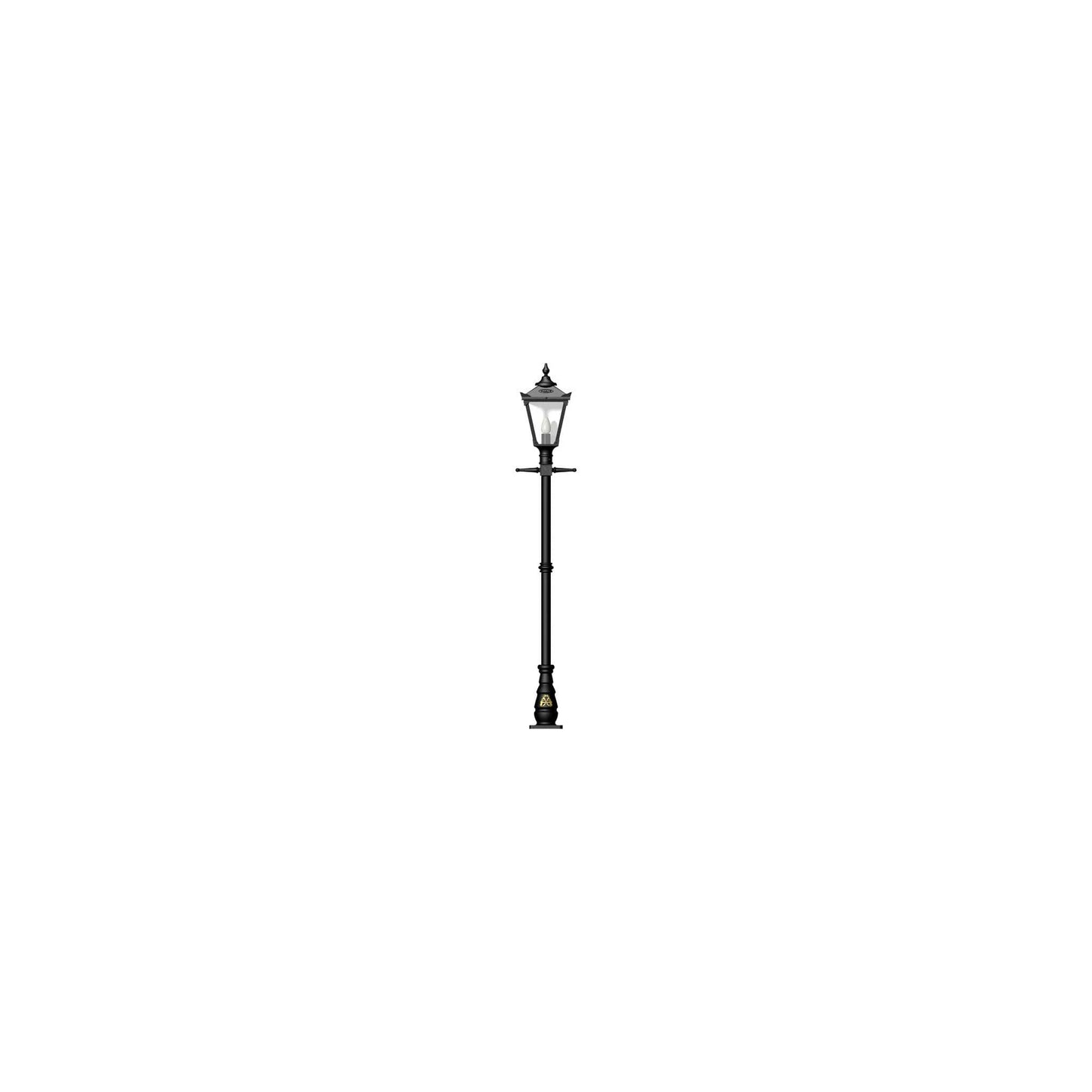 Victorian traditional cast iron lamp post 2.3m