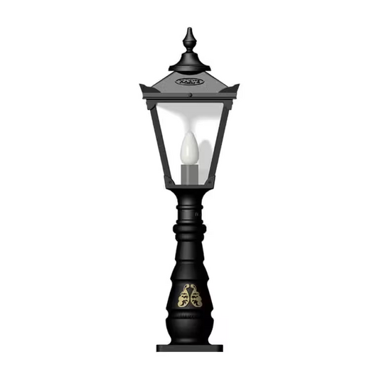 Victorian Traditional Cast Iron Pedestal Light 1.1M