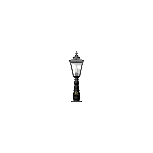 Victorian traditional cast iron pedestal light 1.1m