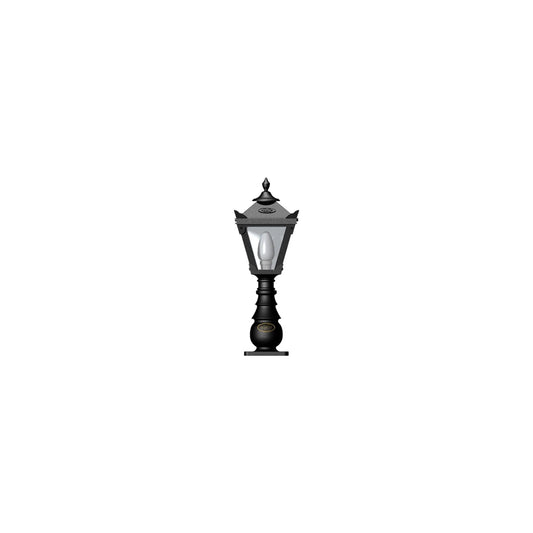 Victorian traditional cast iron pedestal light 0.6m