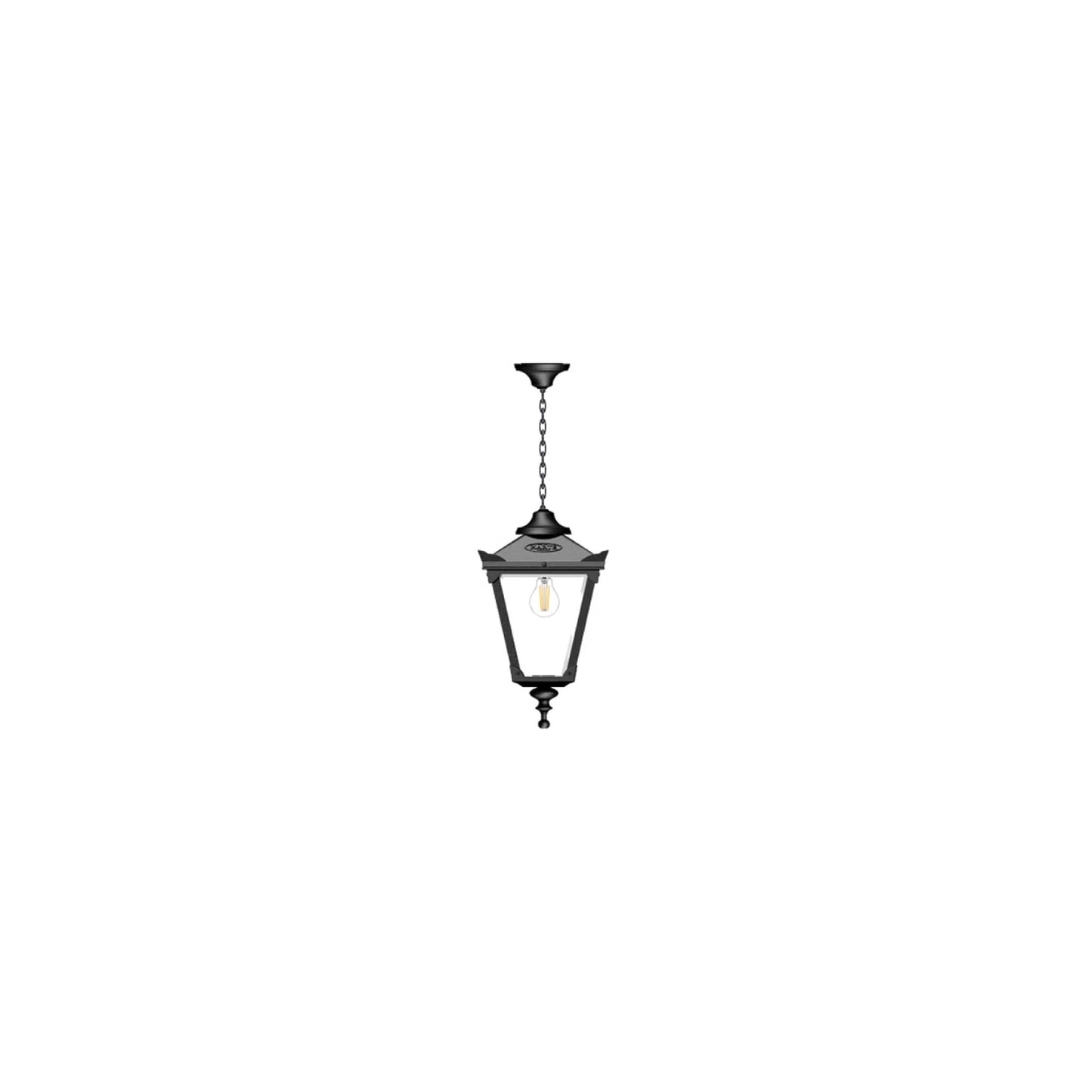 Victorian traditional hanging lantern 0.6m