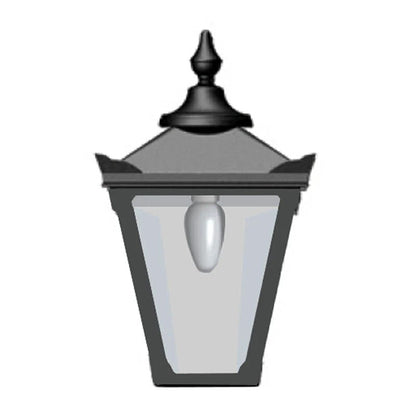 Harte Traditional Outdoor Wall Light