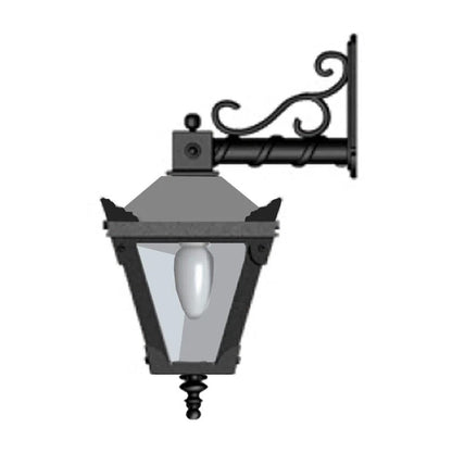 Harte Traditional Outdoor Wall Light