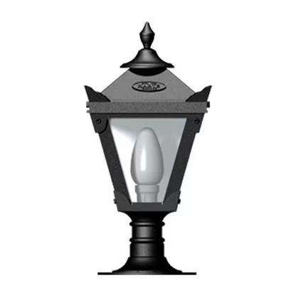 Victorian Traditional Cast Iron Pier Light For Flat Pier Caps 0.4M