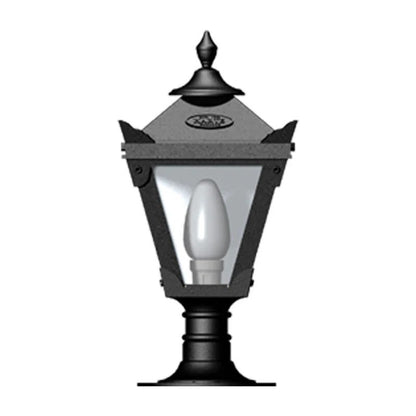 Victorian Traditional Cast Iron Pier Light For Flat Pier Caps 0.4M