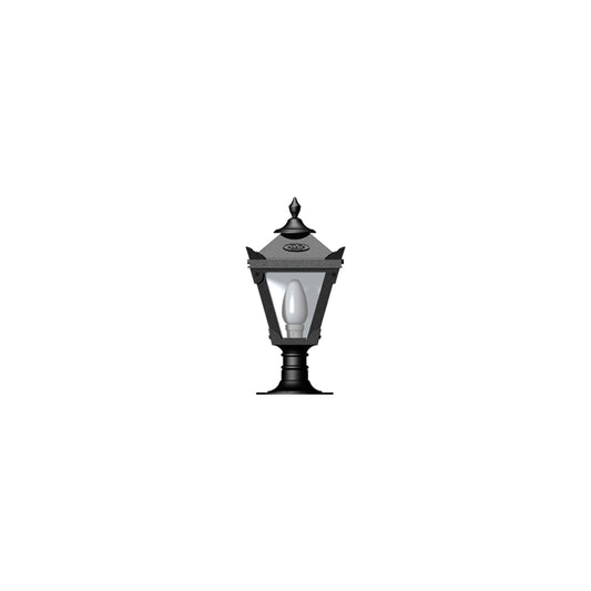 Victorian traditional cast iron pier light for flat pier caps 0.4m