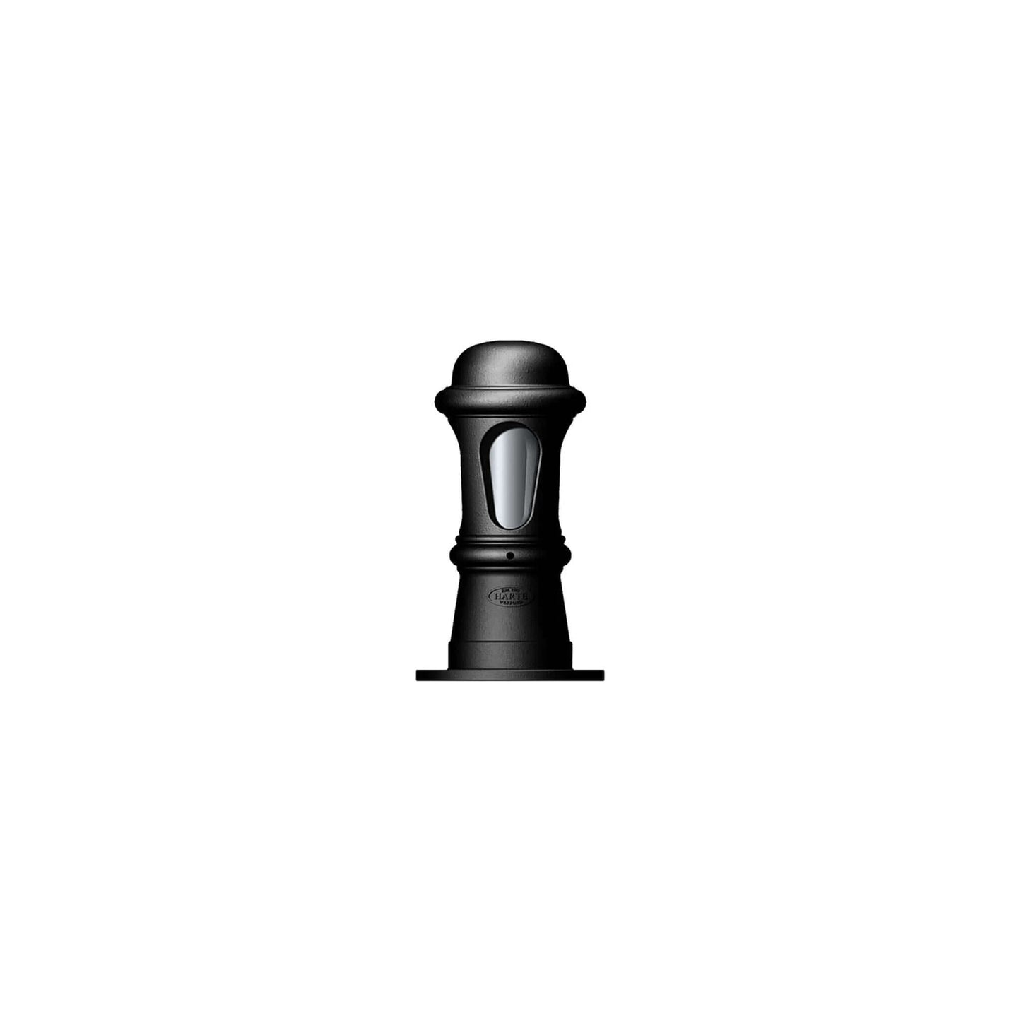 Decorative bollard light in cast iron