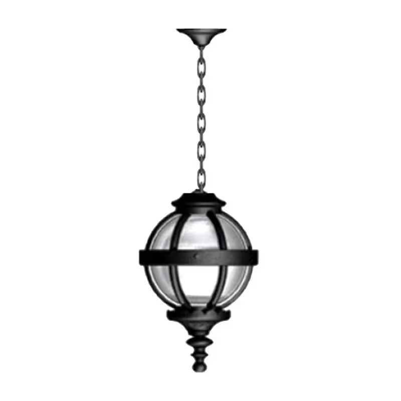 Victorian Globe Hanging Light With Chain 0.35M