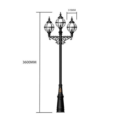Harte Heritage Triple-Head Lamp Post