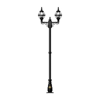 Harte Heritage Double-Headed Lamp Post