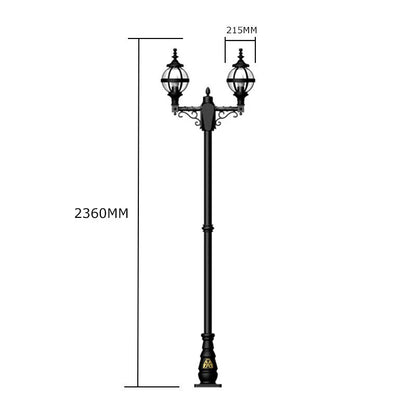Harte Heritage Double-Headed Lamp Post