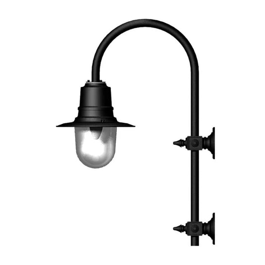 Harte Goose Neck Outdoor Wall Light