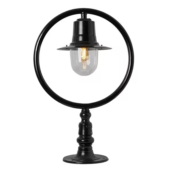 Classic Railway Style Pier Light For Flat Pier Caps 0.89M
