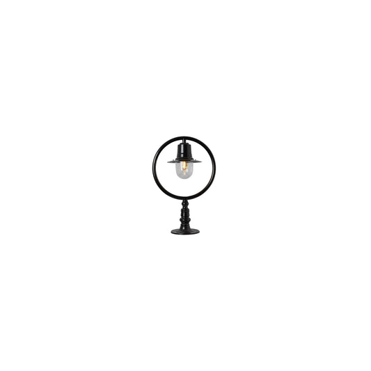Classic railway style pier light for flat pier caps 0.89m