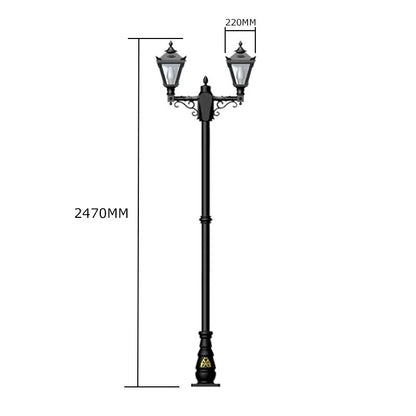 Harte Traditional Outdoor Post Light