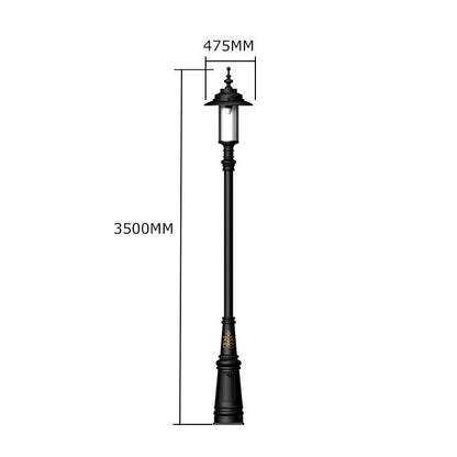 Harte Courtyard Lamp Post