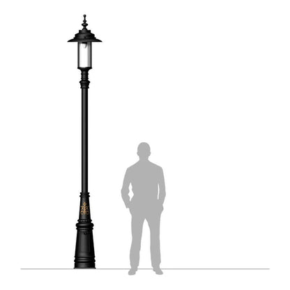Harte Courtyard Lamp Post