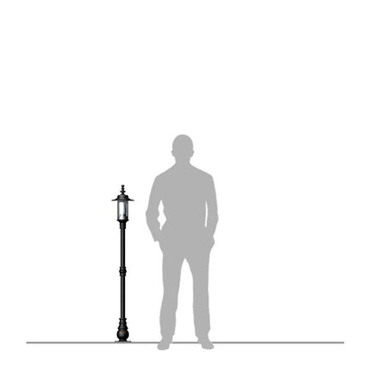 Harte Courtyard Lamp Post