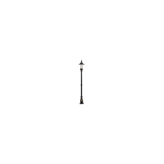 Georgian style lamp post in cast iron and steel 2.21m
