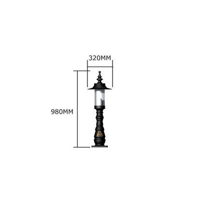 Harte Courtyard Outdoor Post Light