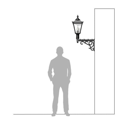Harte Traditional Outdoor Wall Light