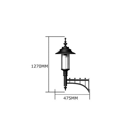 Harte Courtyard Outdoor Wall Light