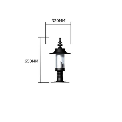 Harte Courtyard Pier Light