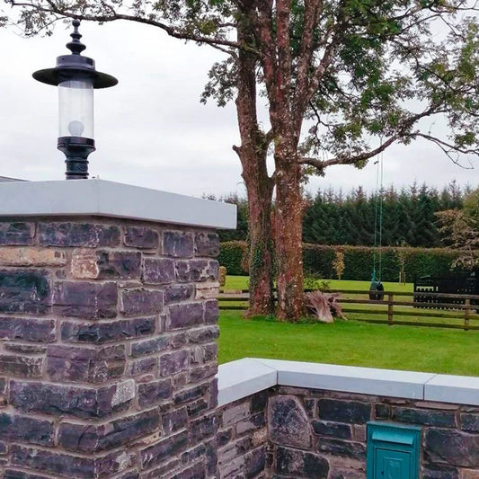 Georgian style pier light for flat piers 0.65m